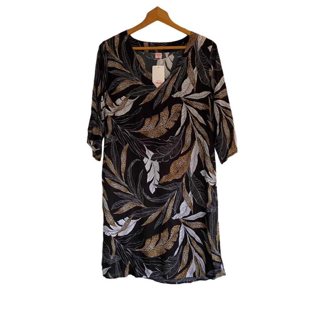 {Anita} NWT Animal Print Beach/Pool Cover Up - Small